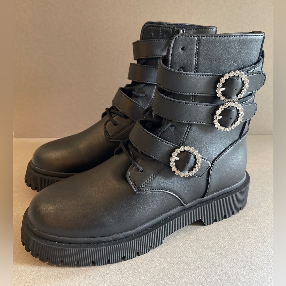 🍂 Zara Ankle Boots with Jewels - NWT 🍂